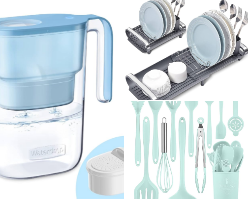 Fun and Funky Items from Amazon and Nespresso that I want for our new kitchen cover photo collage