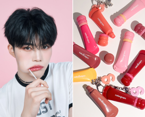 Colorgram new products + gunwook’s makeup details cover photo collage