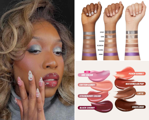 Date Night Glam Tutorial cover photo collage