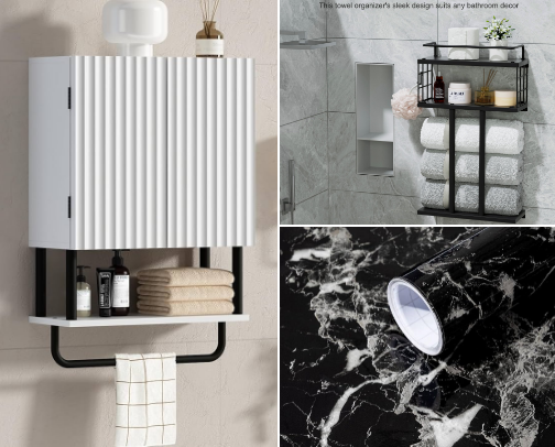 Bathroom Glow-Up: My Latest Finds for a Fresh Space cover photo collage