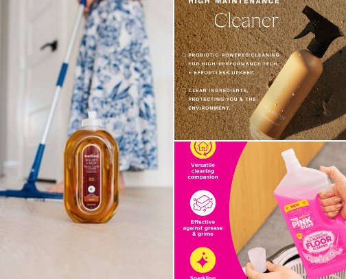 Top Cleaning Products cover photo collage