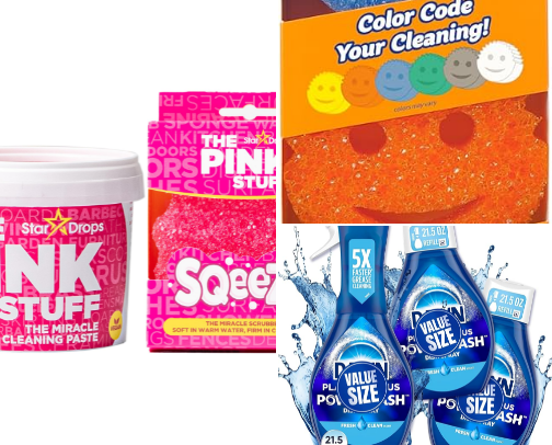 Sparkle ✨️  And  Shine my top cleaning picks cover photo collage