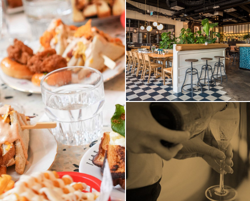 My Favourite restaurants and cafes to visit in The Netherlands. cover photo collage