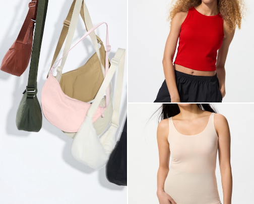 “Everyday Essentials: Uniqlo’s Top-Selling Favorites” cover photo collage