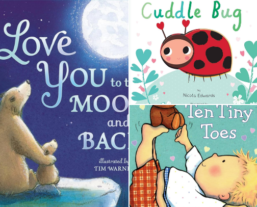 Infant & Toddler Read Aloud Book Faves! cover photo collage