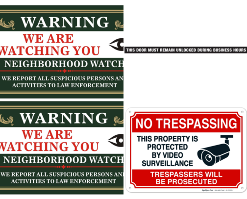 I Finally Set Up Our Neighborhood Watch and Here's Everything We Used cover photo collage