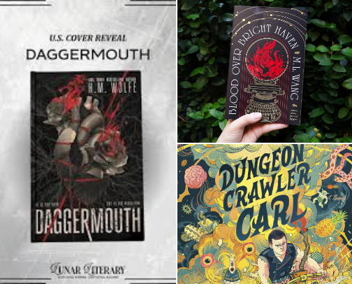 Books I’m Reading to Escape Reality 🛸 cover photo collage