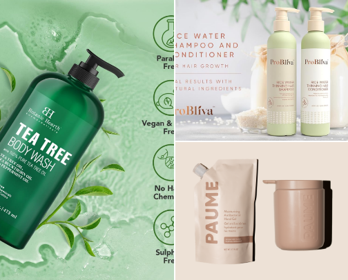 Hair, skin, and general care 🫶🏼 cover photo collage