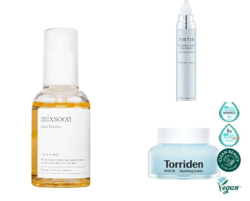 Korean Skincare cover photo collage