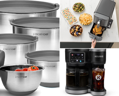 Become a BEAST in the kitchen with these must have gadgets. cover photo collage