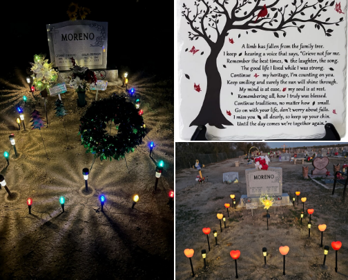 Memorial and Grave Decorations For Cemetery cover photo collage