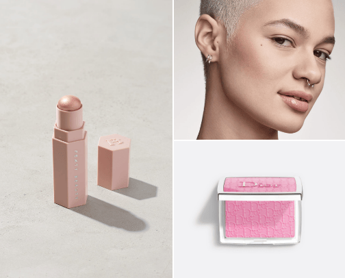 Makeup cover photo collage