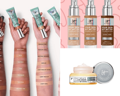 It's Cosmetics cover photo collage