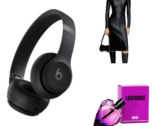 Shopping cover photo collage