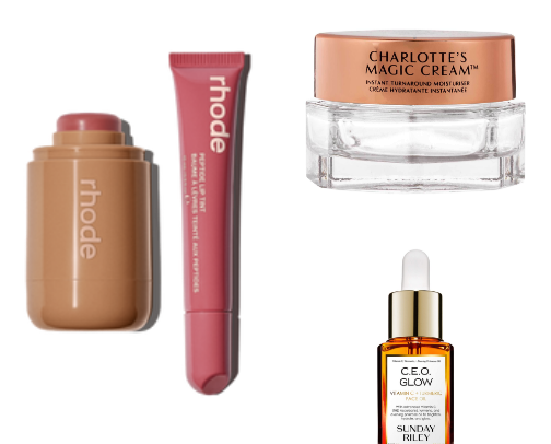 My Glow Routine I Swear By: Skincare Products I Repurchase on Repeat cover photo collage