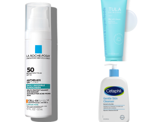 Skin care holy grails cover photo collage