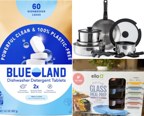 low tox kitchen finds that I love! cover photo collage