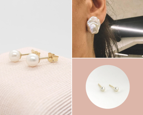 Vintage Pearl Earrings I Reach For Every Morning Without Thinking cover photo collage