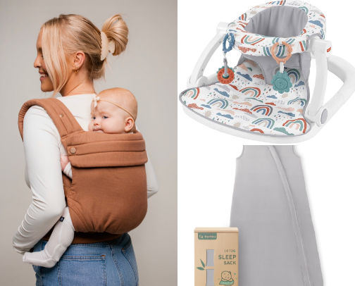 Fav baby things from a first time mom cover photo collage