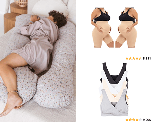 Pregnancy favorites! 🤰🏻 cover photo collage