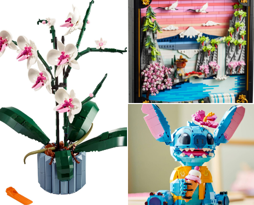 Fun Lego sets to build cover photo collage