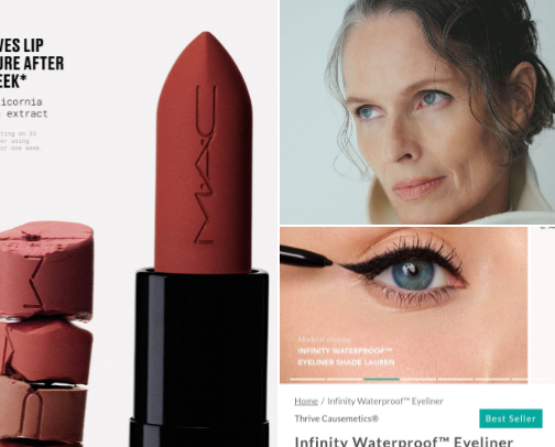 That Bare Face Confidence cover photo collage