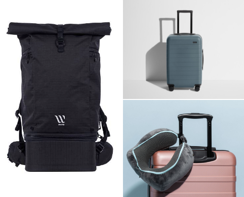 useful travel equipment cover photo collage