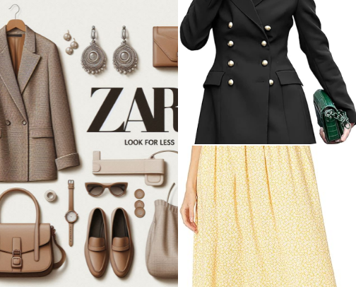 Zara vibes on a budget ✨✨ cover photo collage