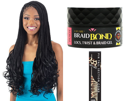 DIY Braids Starter Kit: How I Braid My Own Hair at Home cover photo collage
