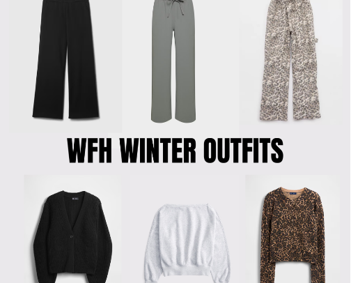 Comfy Meets Professional: Top Winter WFH Outfits cover photo collage