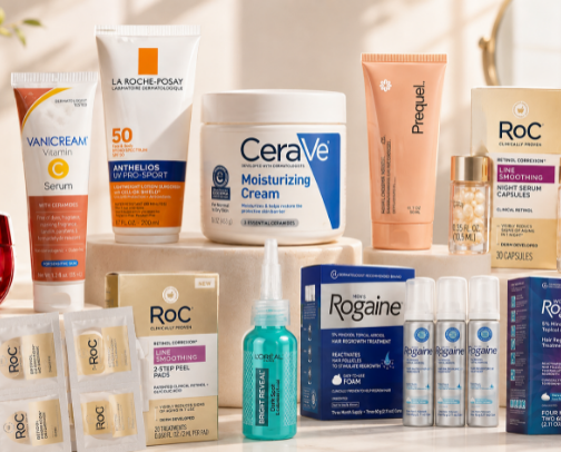 🧴 Dermatologist-Approved Finds ✨ cover photo collage