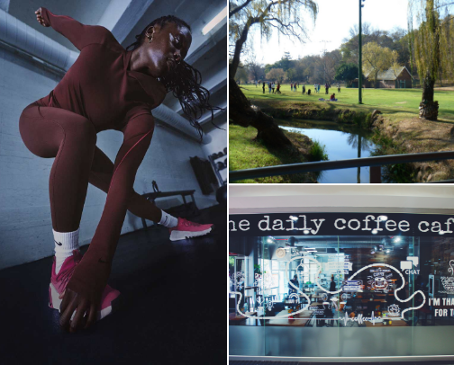 The Ultimate Aesthetic Morning Run: Best Scenic Trails, Post-Run Cafes & Essential Nike  Running Gear cover photo collage