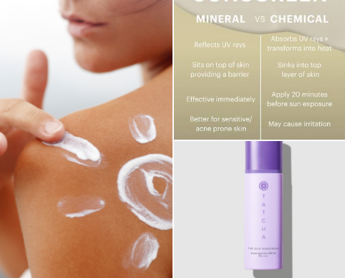 Physical vs. Chemical Sunscreen: Pros, Cons & Best Picks ☀️ cover photo collage