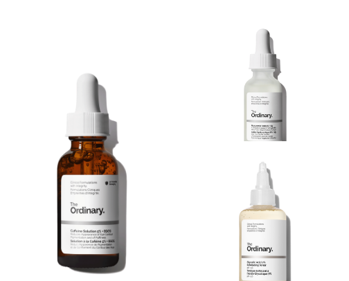 the Ordinary 101 for beginners 🫧 cover photo collage
