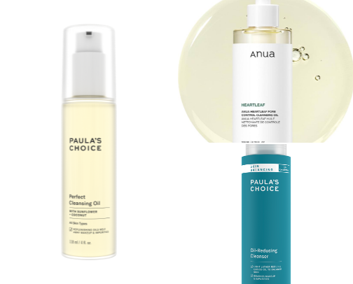Skincare for EVERY type🫶🏼🩵 cover photo collage