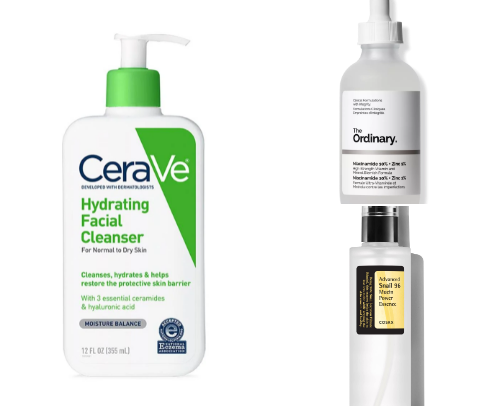 Affordable Skincare That Actually Cleared My Skin cover photo collage