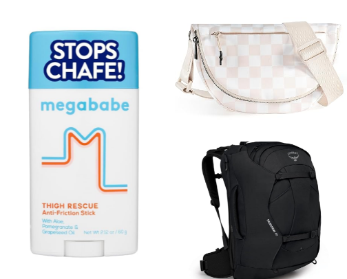 Travel necessities cover photo collage