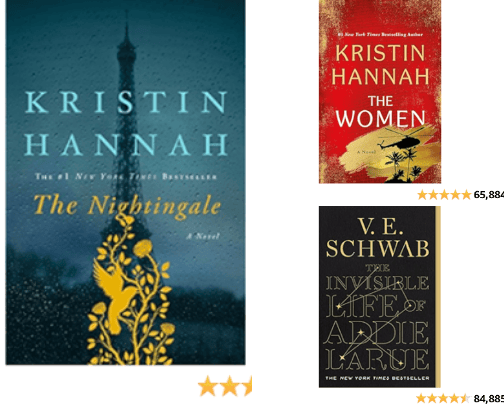 Five Star Reads cover photo collage