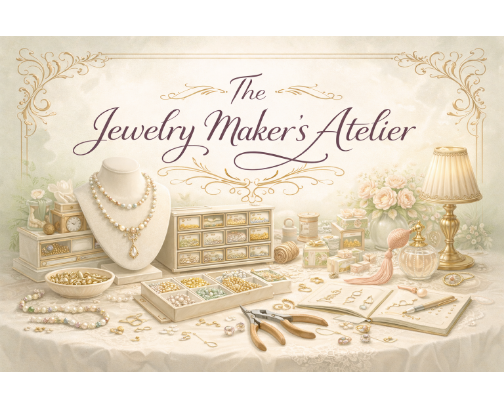 The Jewelry Maker’s Atelier cover photo collage