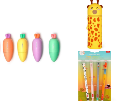 Cutesy stationary 🥰 cover photo collage