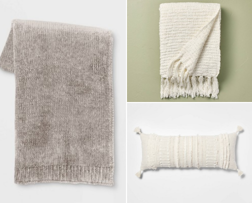Cozy Living Room Finds Under $75 at Target cover photo collage