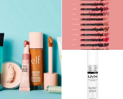 Beginner Makeup 😉 cover photo collage