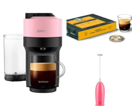 become an at home barista and save money on starbucks in 2026!! cover photo collage