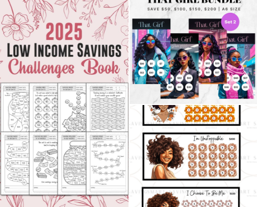Savings Challenges cover photo collage