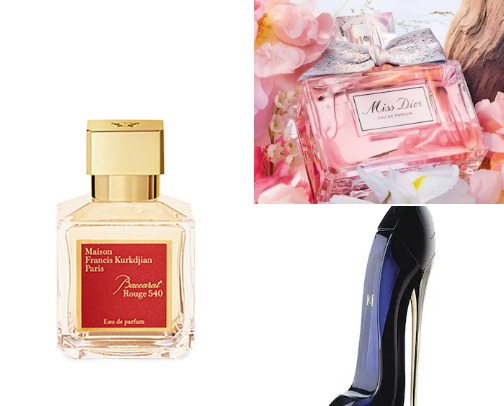 "smell like goddess" list~💋 cover photo collage
