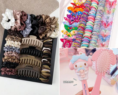 My list collection about hair care cover photo collage