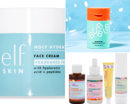 skincare i recommend! cover photo collage