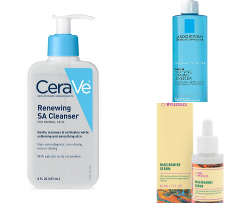 skincare routine 🫧 cover photo collage