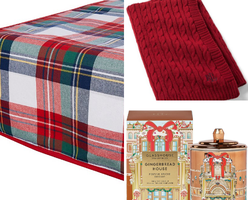 Ralph Lauren Christmas cover photo collage