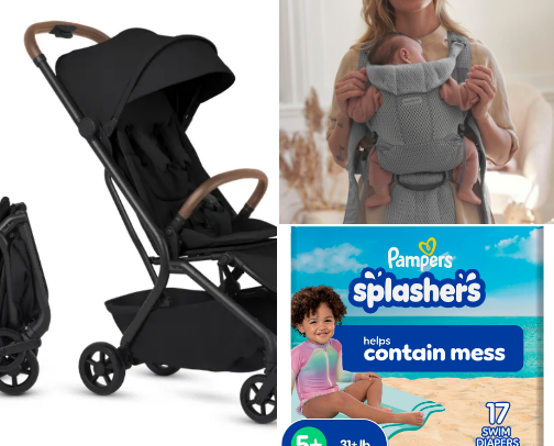 Traveling on a vacation with a baby– Must-Have Essentials cover photo collage